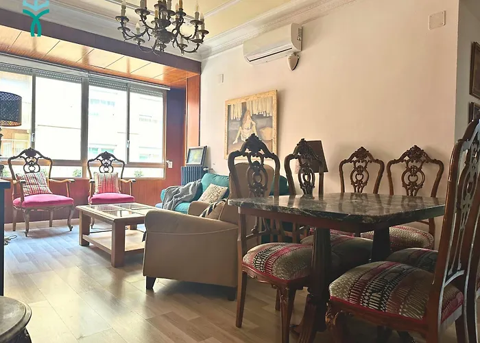 Apartmán Dos Torres Lacarra- Confort Y Estilo En El Centro De